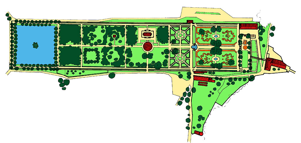 mapa zahrady